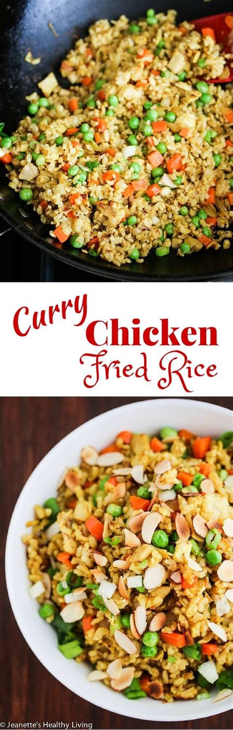 Cut your chicken breast into 1/2″ cubes. Chicken Curry Fried Rice Recipe | Recipe | Asian recipes ...