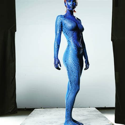 Jennifer Lawrence Mystique Full Body