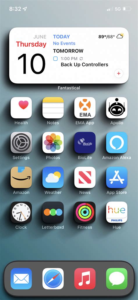 Post Your Ios 15 Home Screen Macrumors Forums