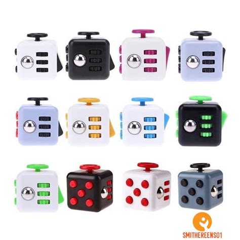 Fidget Cube Toy Dado Mini Cubo Anti Estres Controla Ansiedade 6 Lados