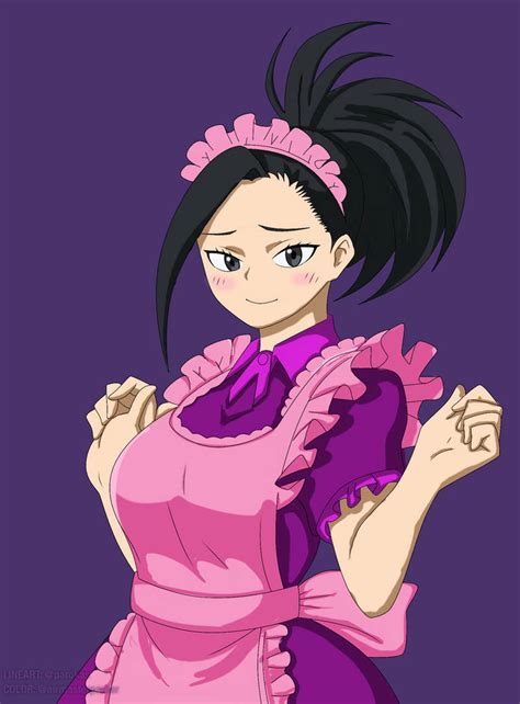 Momo Yaoyorozu In A Maid Outfit By Airmasterparker On Deviantart