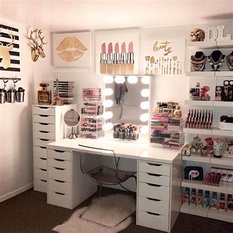 Quarto Vanity Makeup Rooms Bedroom Vanity Ikea Makeup Vanity Room