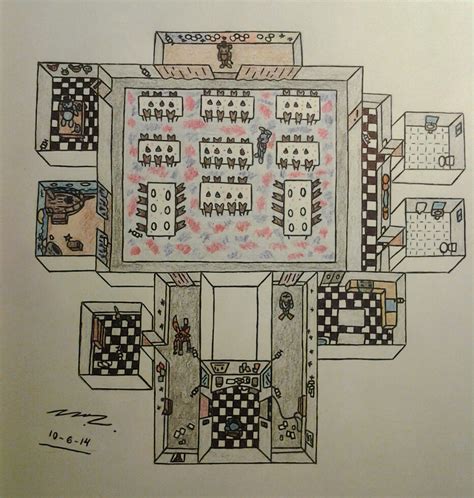 Fnaf1 Map Layout During Gameplay By Sega Htf On Deviantart