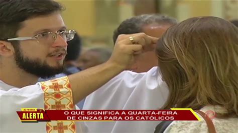 Finalmente, o arrependimento envolve a vontade, pois significa dar meia volta e tomar. JF: O que significa a quarta-feira de cinzas para os ...