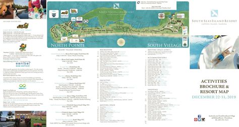 South Seas Island Resort Map