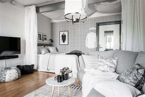 Accessories apartment art asian bathroom beach house bedroom. Grey and white studio apartment | Minimalistisk inredning ...