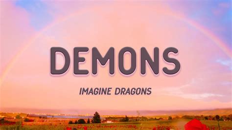 Imagine Dragons Demons Lyrics Youtube