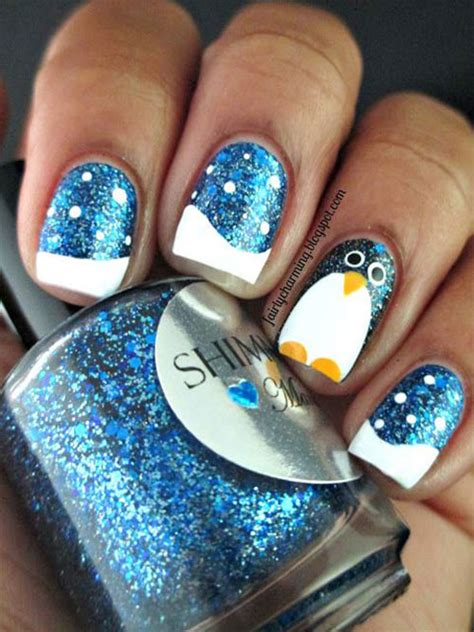 15 Snow Nail Art Designs Ideas Trends And Stickers 2015 Fabulous Nail
