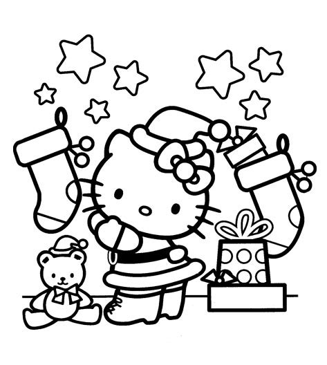 Find out the hello kitty coloring pages that will just give your little one immense fun. Free Love Quotes: Hello Kitty Christmas Coloring Pages