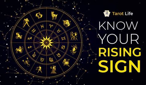 Rising Sign Meaning And Its Significance Tarot Life Blog