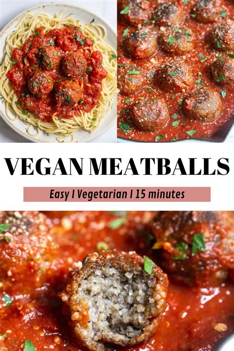 Vegan Meatballs Recipe- this easy to make vegan recipe is ...