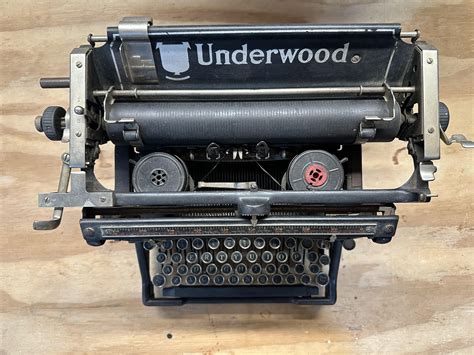 Advice On Dating And Valuing An Underwood No 3 Typewriter Rtypewriters