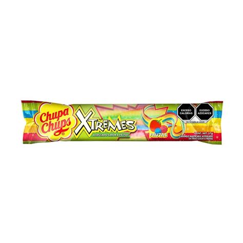 Caramelo Chupa Chups Xtremes En Tiras Sabor Frutas G Walmart
