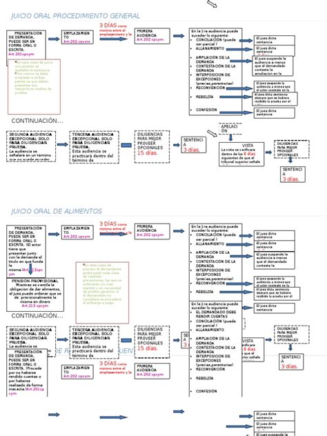 1 12 Esquema Juicio Oral Derecho Procesal Civil Procesos De Studocu