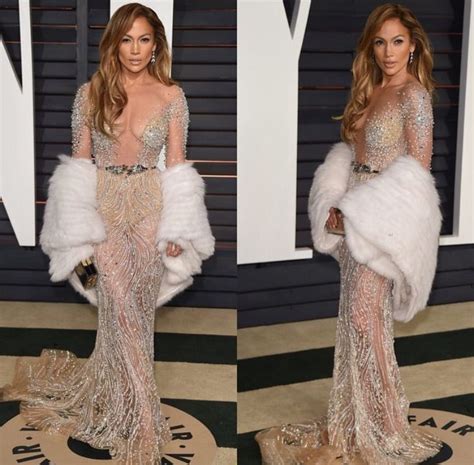 Jennifer Lopez Looking Gorgeous As Always At The Oscars After Party Dresses Formal Dresses