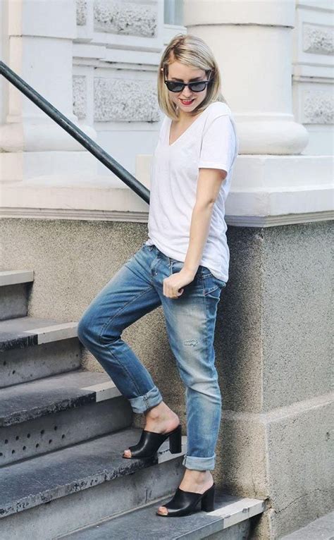 20 Style Tips On How To Wear Mules Shoes For Summer Jeans Outfit Women Denim