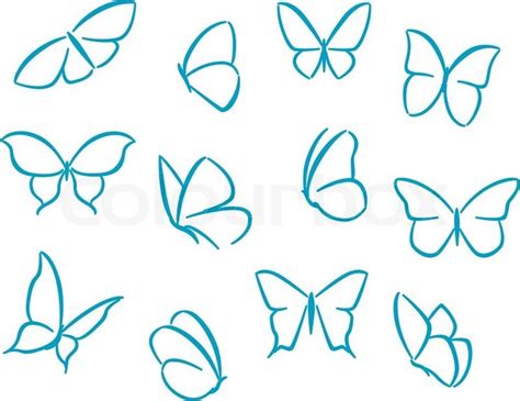 The 20 Best Small Butterfly Tattoo Outline Drawing Images