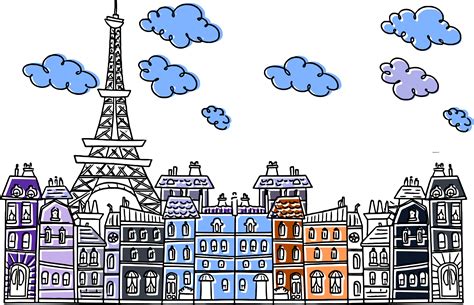 Paris Clipart Drawing Paris Drawing Transparent Free For Download On