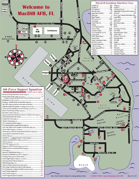 Macdill Air Force Base Map