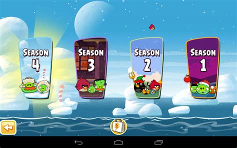 Скачать игру Angry Birds Seasons на Андроид