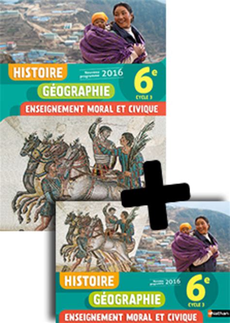 Histoire Géographie EMC 6e Manuel numérique enseignant