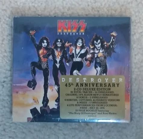 Kiss Destroyer 45th Anniversary Deluxe Edition 2cd New Sealed 20