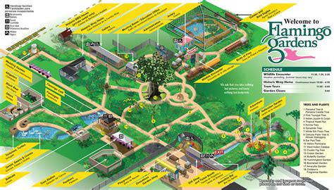 Botanical Gardens Visitors Illustrated Map On Behance