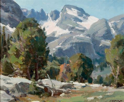 Landscape Paintings Clyde Aspevig Mountain Paintings