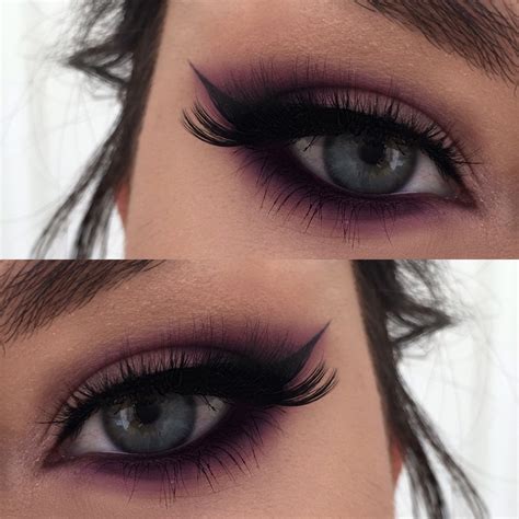 Purple Vamp Makeup Tutorial Makeup Geek Makeup Eyeliner Eye
