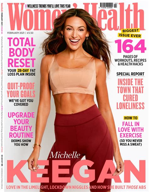 Michelle Keegan In Womens Health Magazine Uk February 2021 Hawtcelebs