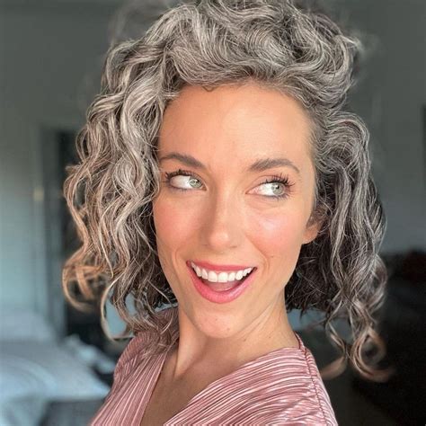 40 Amazing Long Gray Hair Styles To Embrace Your Beauty Grey Hair Care Grey Curly Hair