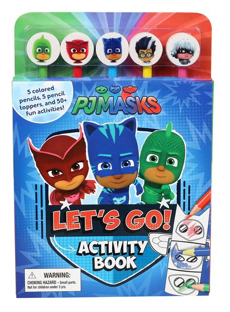 A little creativity, getting into the teen mindset, and asking teens for input. PJ Masks Let's Go Activity Book - Book Summary & Video ...