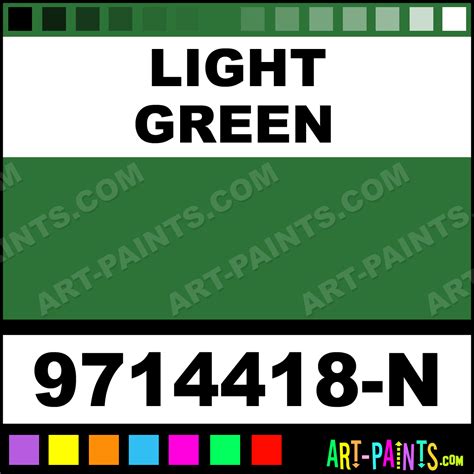Light Green Students Acrylic Paints 9714418 N Light Green Paint