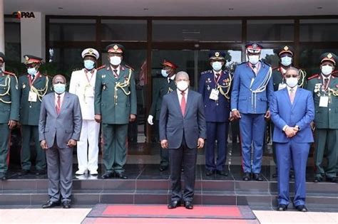 Portal Oficial Do Governo Da República De Angola Comandante Em Chefe ReÚne Com Altas Patentes