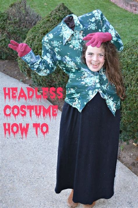 Headless Costume How To Halloween Costumes For Kids Diy Halloween