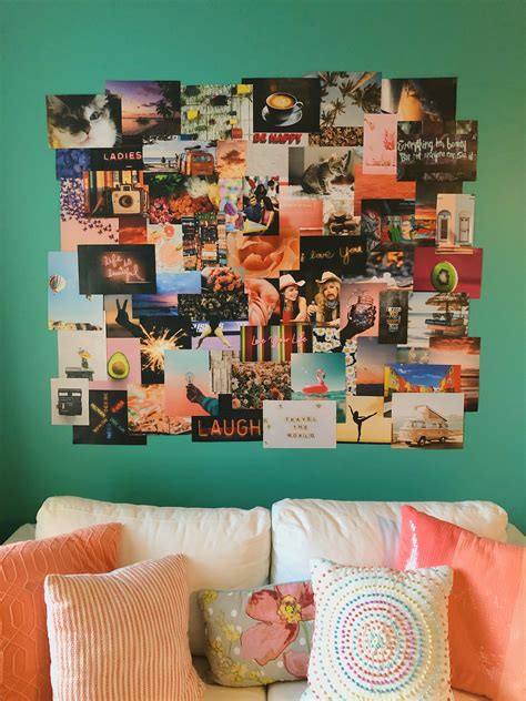Custom Wall Collage Kit Collage Wall Decor Dorm Room Etsy India