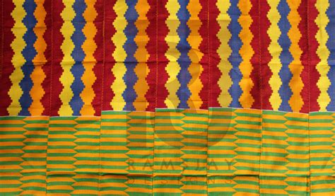 100 Handwoven Kente Cloth Kente Ashanti Kente Ghana African Art 6 Yards · Ramsjay Designs