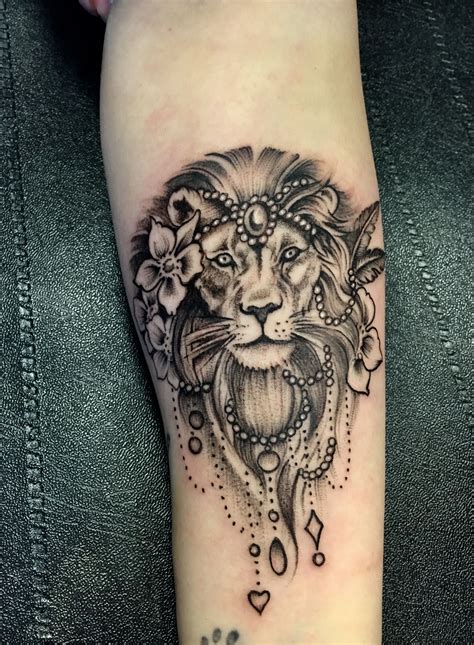 Lioness Female Lion Tattoo Lion Art Tattoo Lioness Tattoo Mens Lion