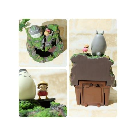 Statue Mae And Totoro Mon Voison Totoro Diorama Fantastic Collector