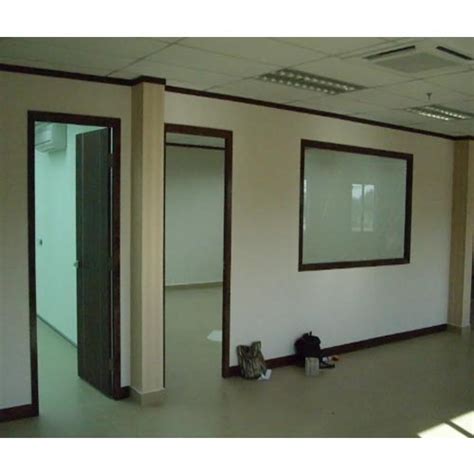 Gypsum board installation job supplies cost of related materials and supplies typically required to install gypsum board including: Gypsum Board Partition at Rs 130/square feet | Okhla | New ...