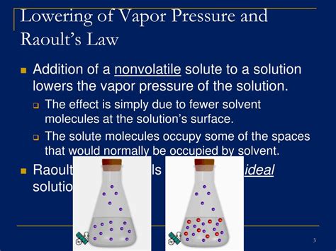 A french chemist, francois marte raoult gave the relationship between partial pressure and mole fraction of two components. PPT - Solutions part 2 PowerPoint Presentation, free ...