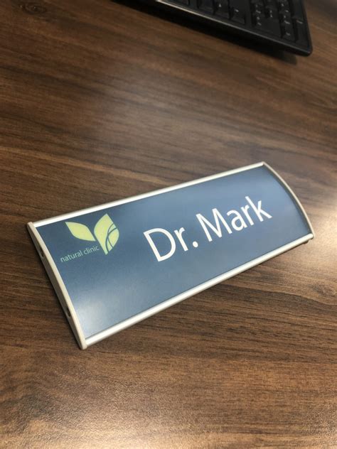 8 Office Nameplate Holders For Doors Or Walls