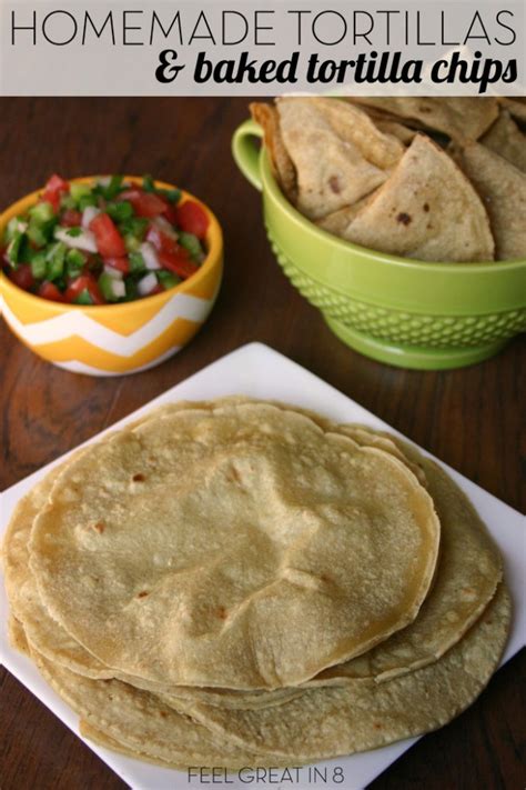 These chips contain 3g fat per 1 oz. Homemade Tortillas & Baked Tortilla Chips - Feel Great in ...