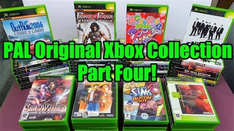 Original Pal Og Xbox Games Collection Part 4 Collectables Rarities