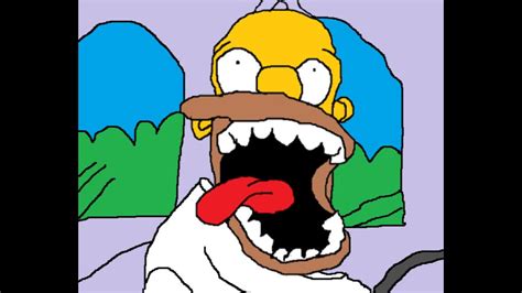 Homer Simpson Screaming Reanimated By Thegamer2000 On Deviantart