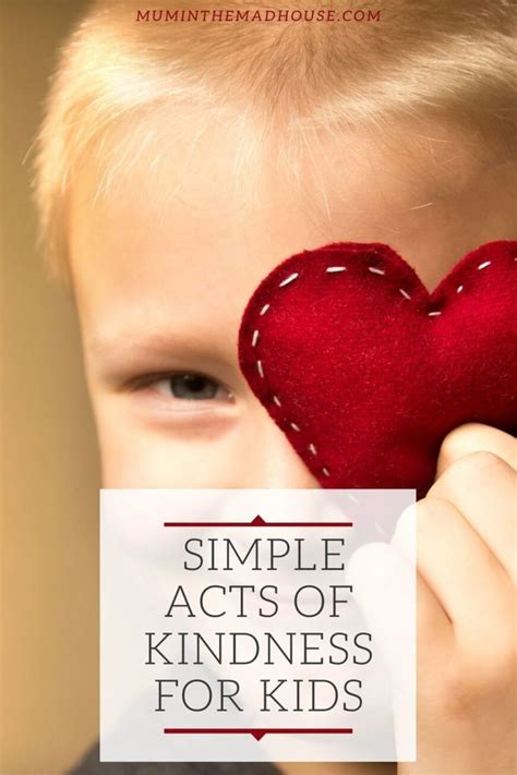 Simple Acts Of Kindness For Kids Perfect For Lockdown Kindness For