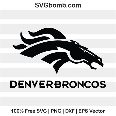 Denver Brоnсоѕ Logo SVG Vector | SVGbomb.com