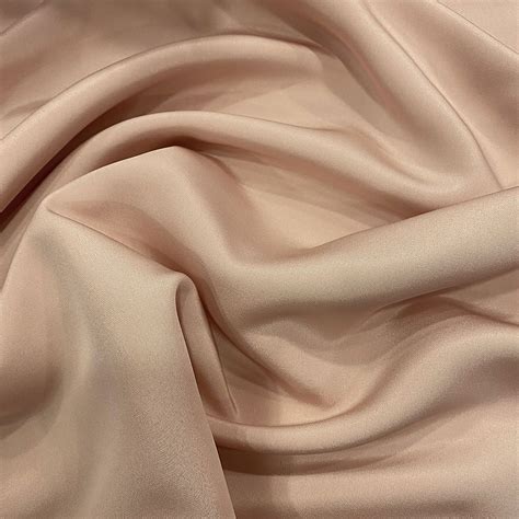 Nude Silk Crepe Fabric Tissus En Ligne