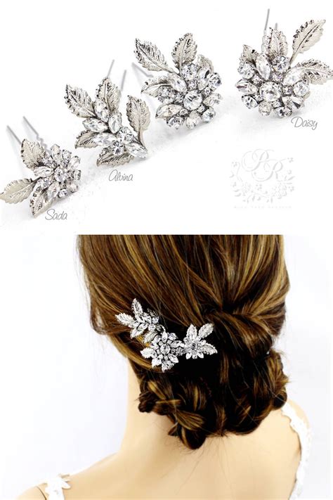 Weddings Hair Pins Rhinestone Hair Pin Bridal Hair Pin Etsy