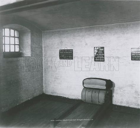 Interior View A Condemned Cell In Newgate Prison Stock Image Look And